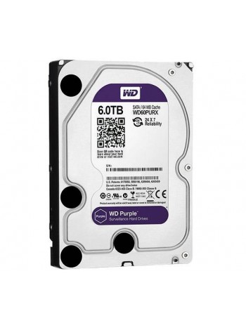 HDD 6 Tb, 3,5", жесткий диск 6 Tb, 3,5" Western Digital Purple